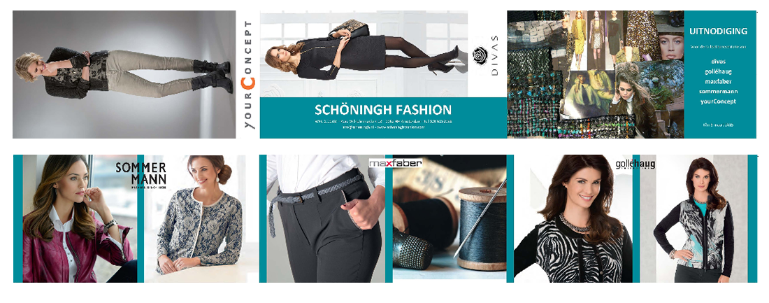 Schoningh Fashion, uitnodiging, collectie herfst winter 2015